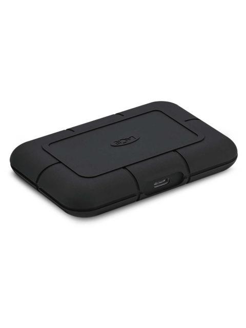 SSD EXTERNO LACIE RUGGED SSD PRO NVME 4TB USB-C NEGRO - INCLUYE CABLE THUNDERBOLT 3