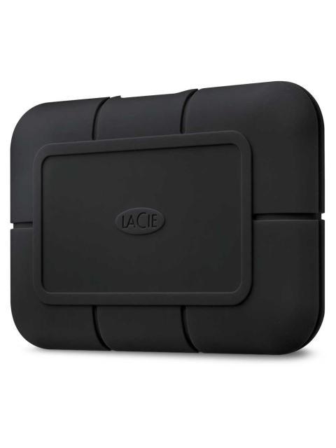 SSD EXTERNO LACIE RUGGED SSD PRO NVME 4TB USB-C NEGRO - INCLUYE CABLE THUNDERBOLT 3