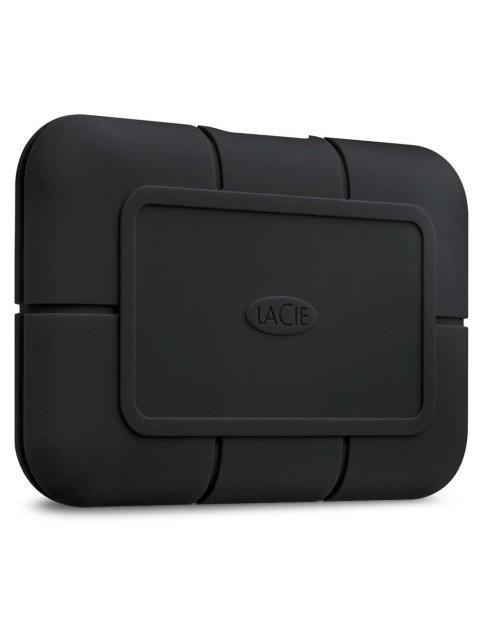 SSD EXTERNO LACIE RUGGED SSD PRO NVME 4TB USB-C NEGRO - INCLUYE CABLE THUNDERBOLT 3