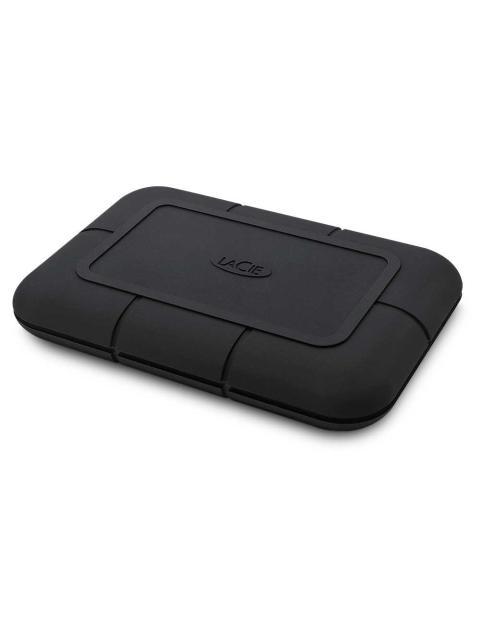 SSD EXTERNO LACIE RUGGED SSD PRO NVME 4TB USB-C NEGRO - INCLUYE CABLE THUNDERBOLT 3