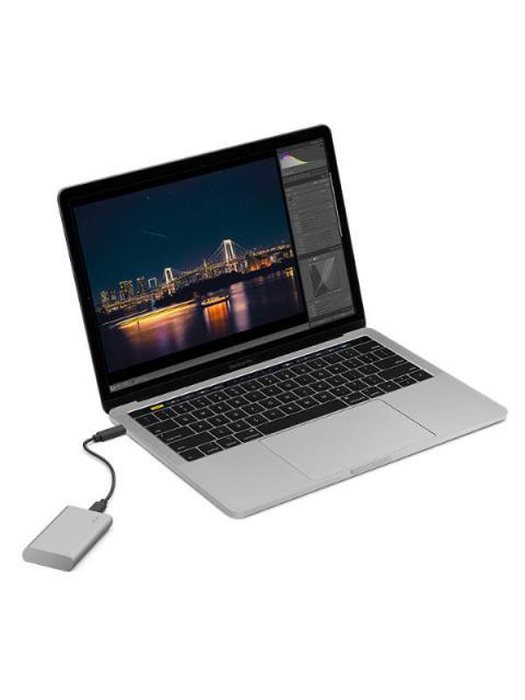 SSD EXTERNO LACIE STKS1000400 2.5 1TB USB-C 3.1 PLATA