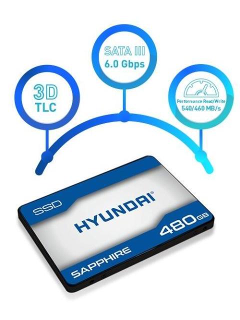 SSD HYUNDAI C2S3T 480GB SATA III 2.5 4MM