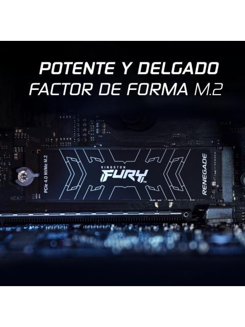 SSD KINGSTON FURY RENEGADE NVME 2TB PCI EXPRESS 4.0 M.2