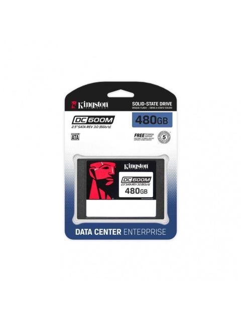 SSD PARA SERVIDOR KINGSTON DC600M 480GB SATA III 2.5 7MM