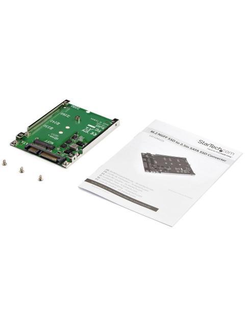 STARTECH  ADAPTADOR CONVERTIDOR SSD M.2 NGFF A SATA DE 2.5 6 GBIT-S PARA DISCO DURO