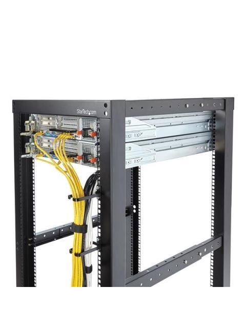 STARTECH  ANILLA PASACABLES EN D VERTICAL PARA RACK 1U