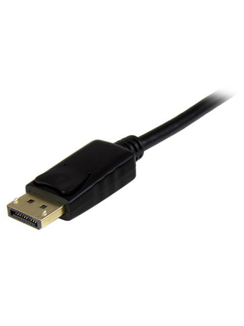 STARTECH  CABLE DISPLAYPORT 1.2 MACHO - HDMI MACHO 4K 30HZ 2 METROS NEGRO