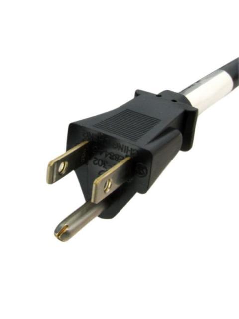 STARTECH  CABLE DE PODER NEMA 5-15P MACHO - NEMA 5-15R HEMBRA 90CM NEGRO