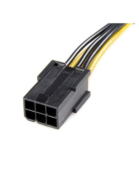 STARTECH  CABLE DE PODER PCI EXPRESS 6-PIN - 8-PIN 15CM
