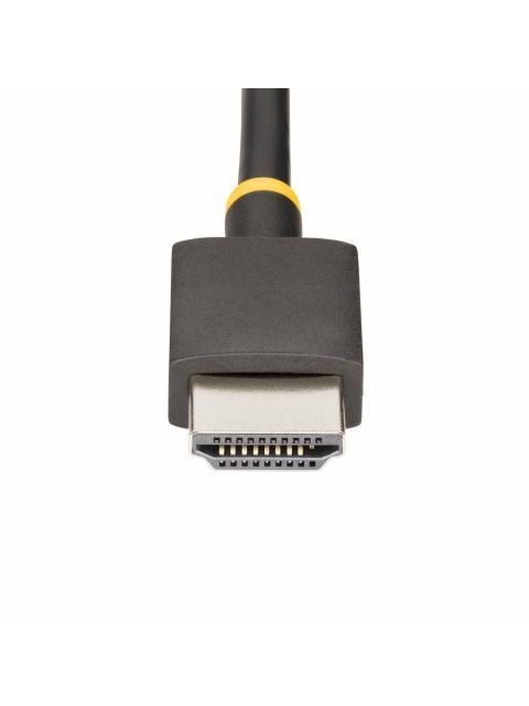 STARTECH  CABLE DISPLAYPORT 1.4 HEMBRA - HDMI 2.1 MACHO FULL HD 120HZ 31 CM NEGRO-PLATA