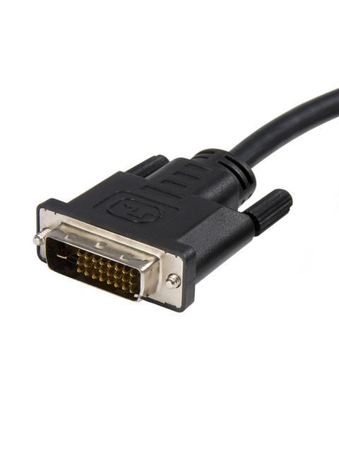 STARTECH  CABLE DISPLAYPORT 1.2 MACHO - DVI-D MACHO 1080P 1.8 METROS NEGRO