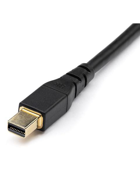 STARTECH  CABLE DISPLAYPORT MACHO - MINI DISPLAYPORT MACHO 2 METROS NEGRO