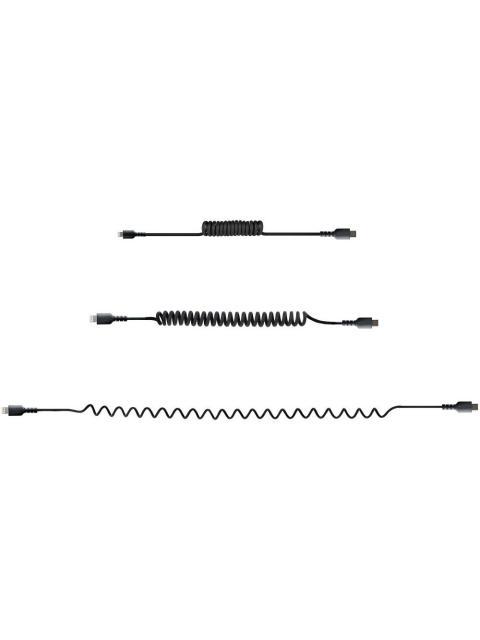 STARTECH  CABLE ESPIRAL LIGHTNING MACHO - USB-C MACHO 50CM NEGRO
