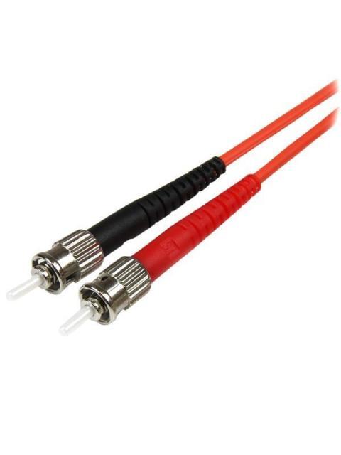 STARTECH  CABLE FIBRA OPTICA LC MACHO - ST MACHO 50-125 1 METRO NARANJA