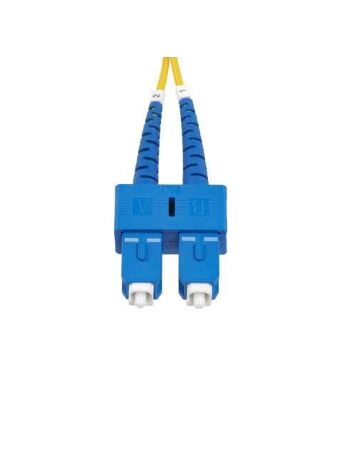 STARTECH  CABLE FIBRE OPTICA MONOMODO OS2 SC MACHO - SC MACHO NUCLEO 9?M CUBIERTA 125?M 2 METROS AMARILLO
