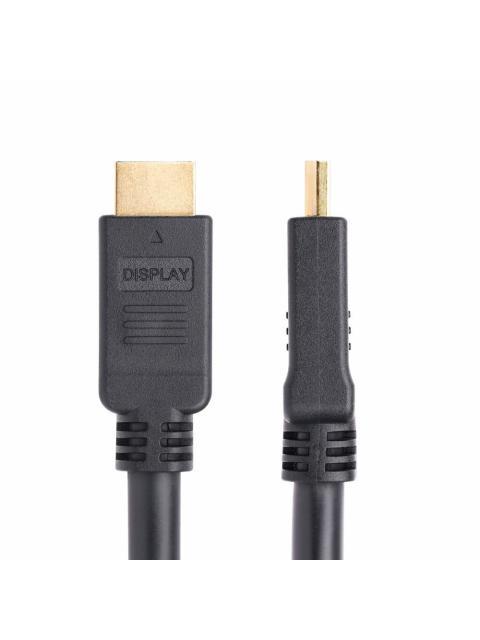 STARTECH  CABLE HD2AP-10M-HDMI-CABLE HDMI A 2.0 MACHO - HDMI A MACHO 1080P 1440P 2560P 120HZ 10 METROS NEGRO