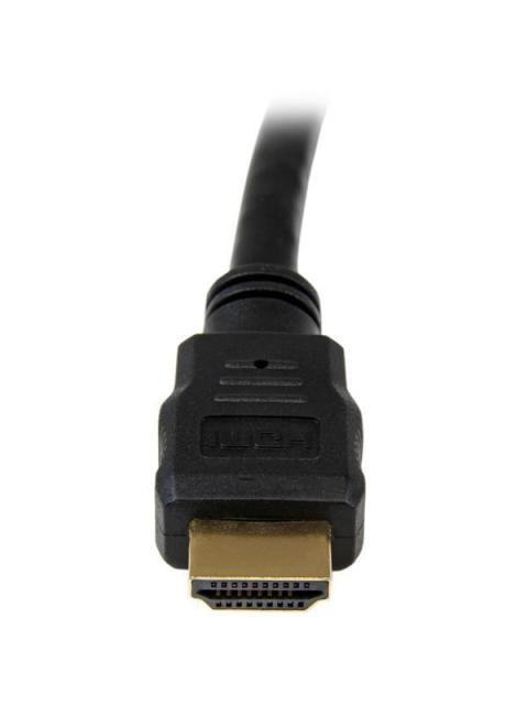 STARTECH  CABLE HDMI DE ALTA VELOCIDAD CON ETHERNET HDMI 1.4 MACHO - HDMI 1.4 MACHO 4K 30HZ 30CM NEGRO