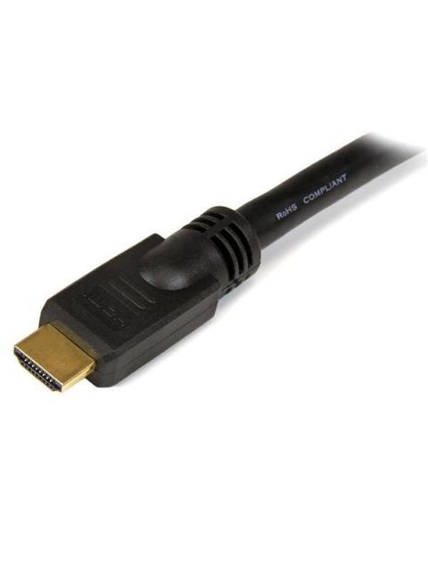 STARTECH  CABLE HDMI DE ALTA VELOCIDAD HDMI MACHO - HDMI MACHO 4K 30HZ 7.6 METROS NEGRO