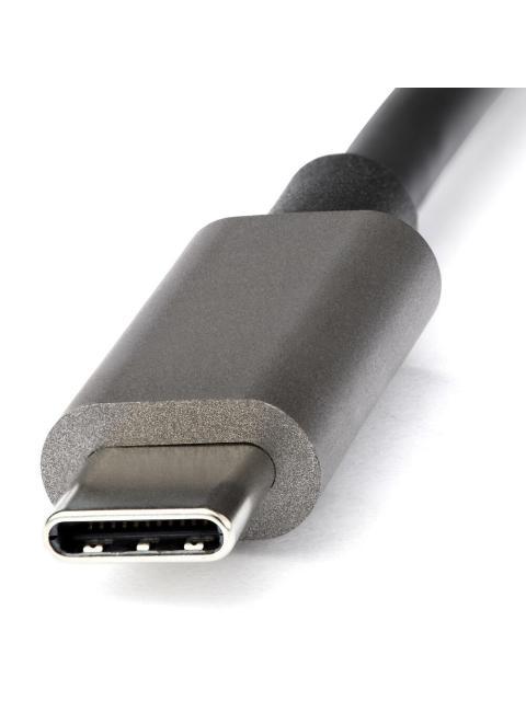 STARTECH  CABLE HDMI MACHO - USB-C MACHO 2 METROS NEGRO-PLATA