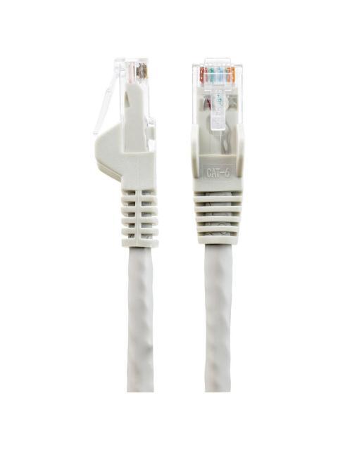 STARTECH  CABLE PATCH CAT6 UTP SIN ENGANCHES RJ-45 MACHO - RJ-45 MACHO 10 METROS GRIS