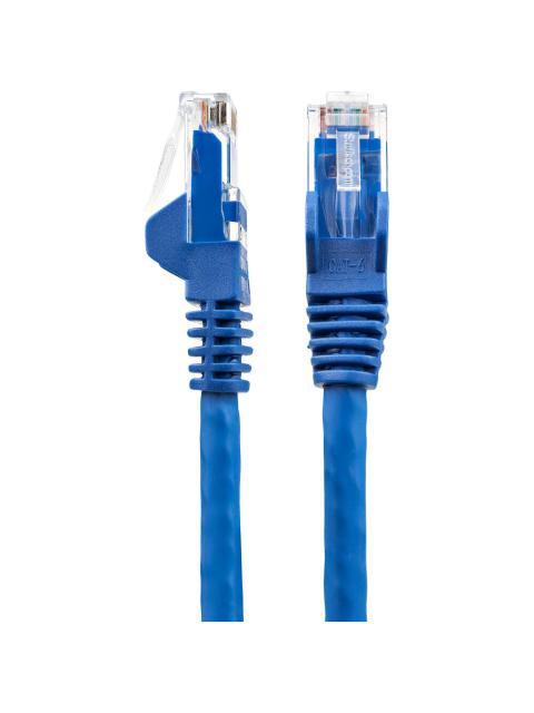 STARTECH  CABLE PATCH CAT6 UTP SIN ENGANCHES RJ-45 MACHO - RJ-45 MACHO 2 METROS AZUL
