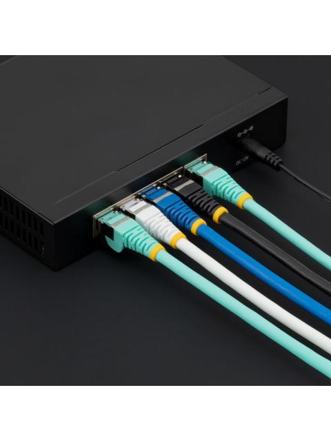 STARTECH  CABLE PATCH CAT6A S-FTP RJ-45 MACHO - RJ-45 MACHO 2.1 METROS BLANCO