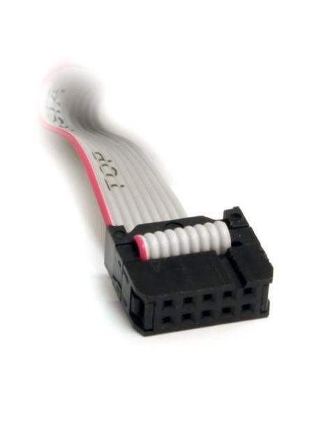 STARTECH  CABLE SERIAL HEMBRA - 10PIN DE TARJETA MADRE 41CM GRIS