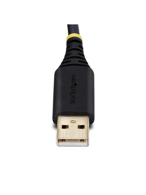 STARTECH  CABLE SERIAL USB A MACHO - 2X DB9 MACHO 4 METROS NEGRO