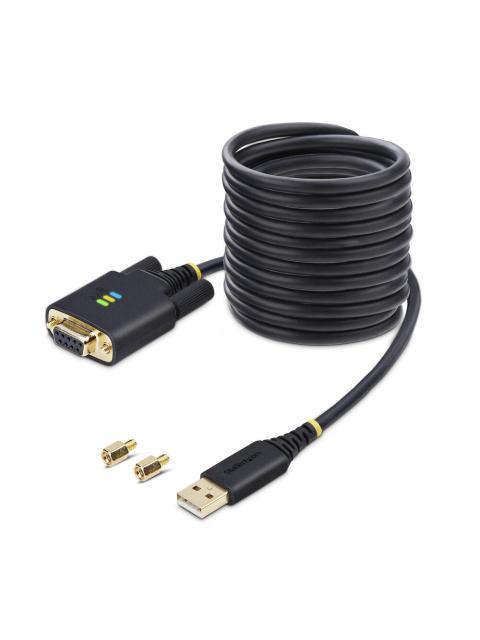 STARTECH  CABLE SERIAL USB A MACHO - DB9 MACHO 3 METROS