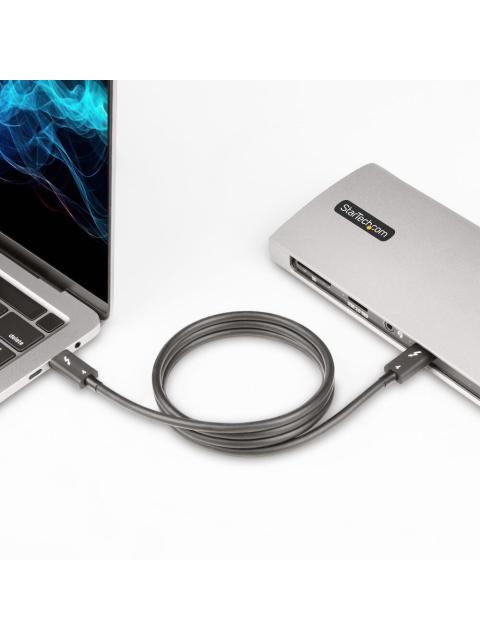 STARTECH  CABLE THUNDERBOLT 4 MACHO - THUNDERBOLT 4 MACHO 40 GBIT-S 1 METRO NEGRO