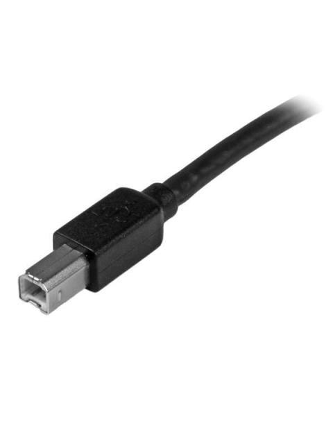 STARTECH  CABLE USB 2.0 A MACHO - USB 2.0 B MACHO 15 METROS NEGRO