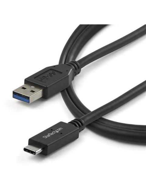 STARTECH  CABLE USB 3.1 USB A MACHO - USB C MACHO 1 METRO NEGRO