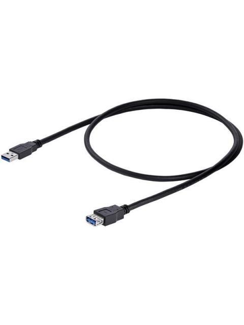 STARTECH  CABLE USB A MACHO - USB A HEMBRA 1 METRO NEGRO