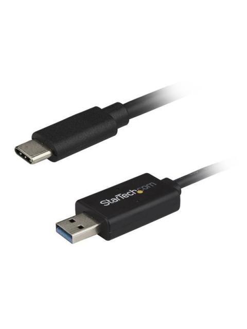 STARTECH  CABLE USB A MACHO - USB C MACHO 2 METROS NEGRO