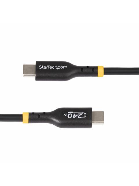 STARTECH  CABLE USB C MACHO - USB C MACHO 1 METRO NEGRO