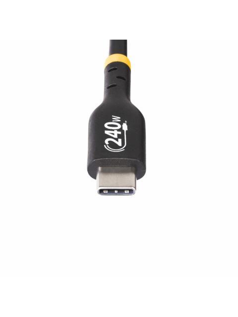 STARTECH  CABLE USB C MACHO - USB C MACHO 1 METRO NEGRO