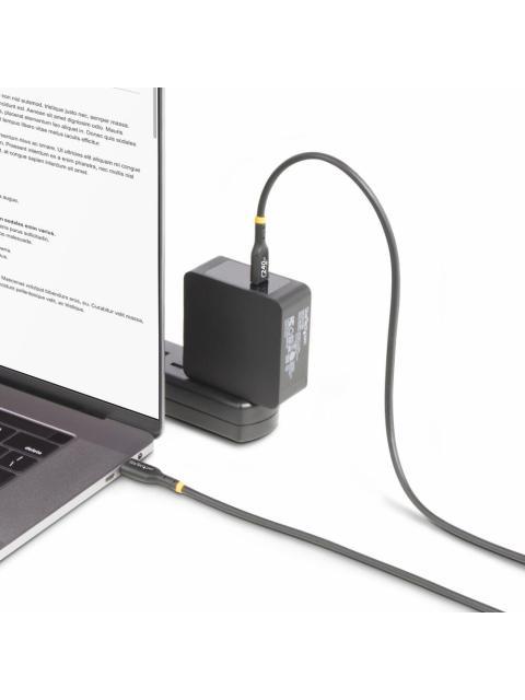 STARTECH  CABLE USB C MACHO - USB C MACHO 1 METRO NEGRO