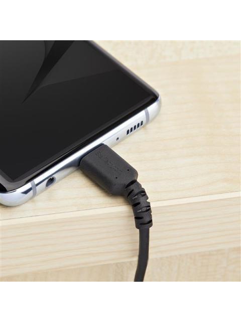 STARTECH  CABLE USB MACHO - USB-C MACHO 2 METROS NEGRO