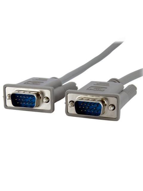 STARTECH  CABLE VGA (D-SUB) MACHO - VGA (D-SUB) MACHO 1.8 METROS GRIS