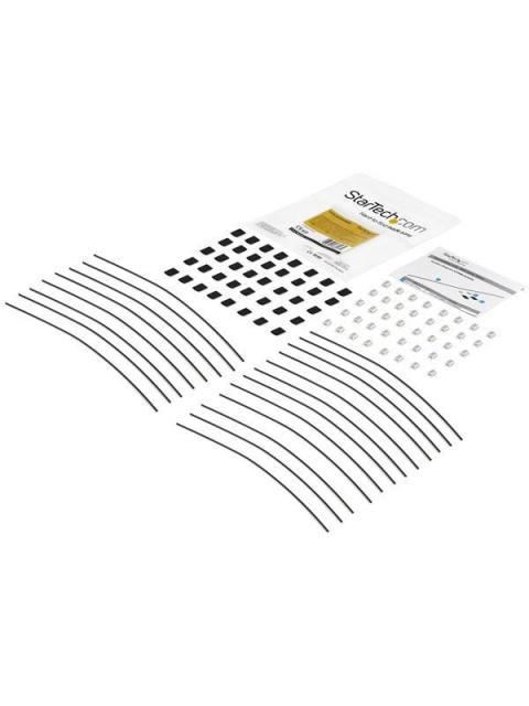 STARTECH  CABLES DE SEGURIDAD DE DOBLE LAZO NEGRO