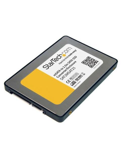STARTECH  CAJA ADAPTADORA SATA 2.5 MINI SSD MSATA - SSD SATA