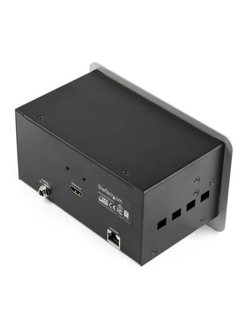 STARTECH  CAJA DE CONECTIVIDAD PARA MESA DE JUNTAS MODULO DE CONEXIONES HDMI-VGA-DISPLAYPORT 4K