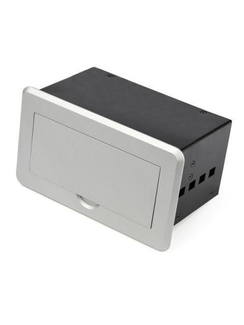 STARTECH  CAJA DE CONECTIVIDAD PARA MESA DE JUNTAS MODULO DE CONEXIONES HDMI-VGA-DISPLAYPORT 4K