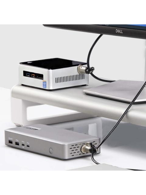 STARTECH  CANDADO DE LLAVE PARA PC Y PERIFERICOS 3M4 3 METROS NEGRO