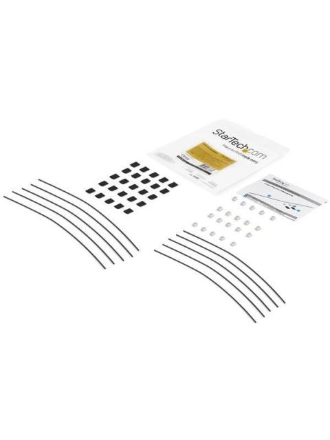 STARTECH  CANDADO PARA CABLES Y ADAPTADORES 30CM NEGRO 10 PIEZAS
