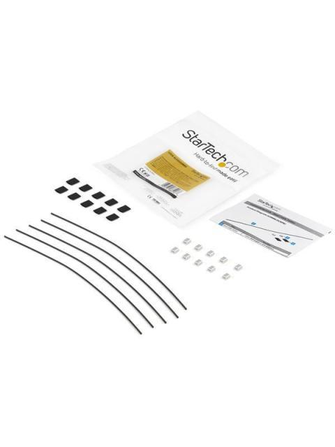 STARTECH  CANDADO PARA CABLES Y ADAPTADORES 30CM NEGRO 5 PIEZAS