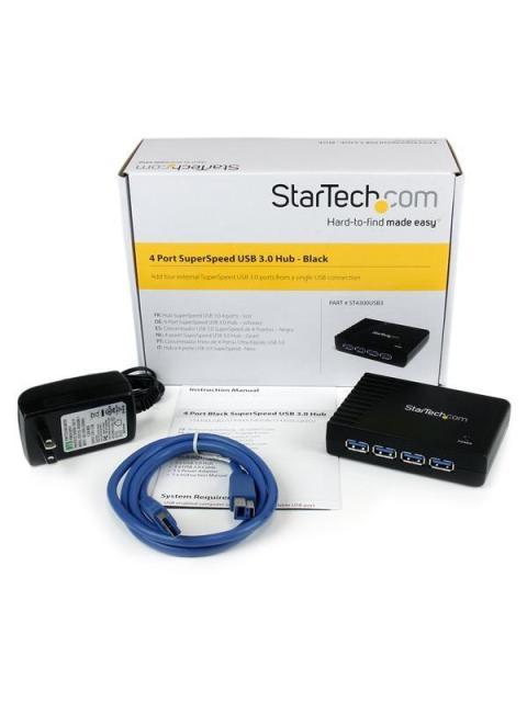 ADAPTADOR CONCENTRADOR HUB USB 3.0 SUPER SPEED DE 4 PUER V