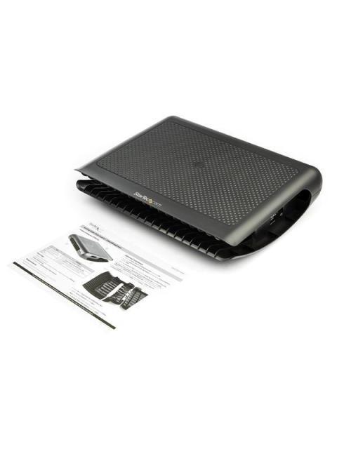 STARTECH  DESCANSA PIES FTRST2 ANTIDESLIZANTE NEGRO