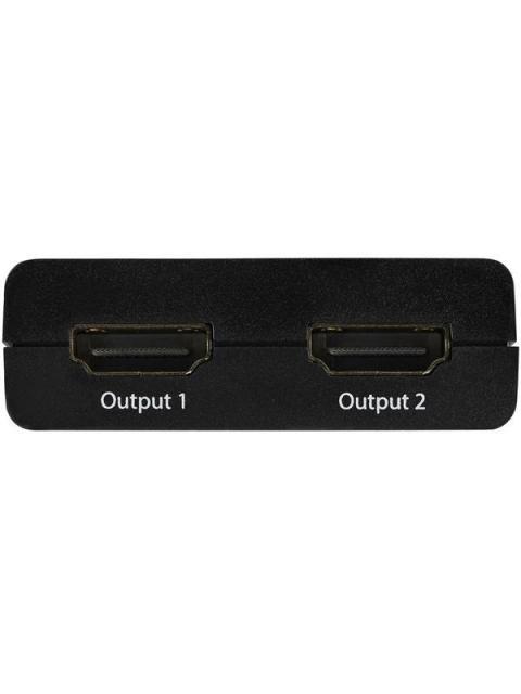 STARTECH  DIVISOR DE VIDEO HDMI DE 2 PUERTOS SPLITTER HDMI 4K 30HZ DE 2X1 ALIMENTADO POR USB