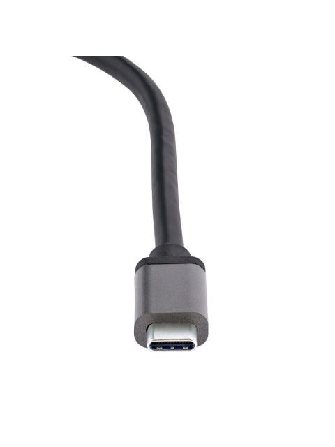 STARTECH  DIVISOR MULTIPLICADOR USB C - 2X DISPLAYPORT GRIS